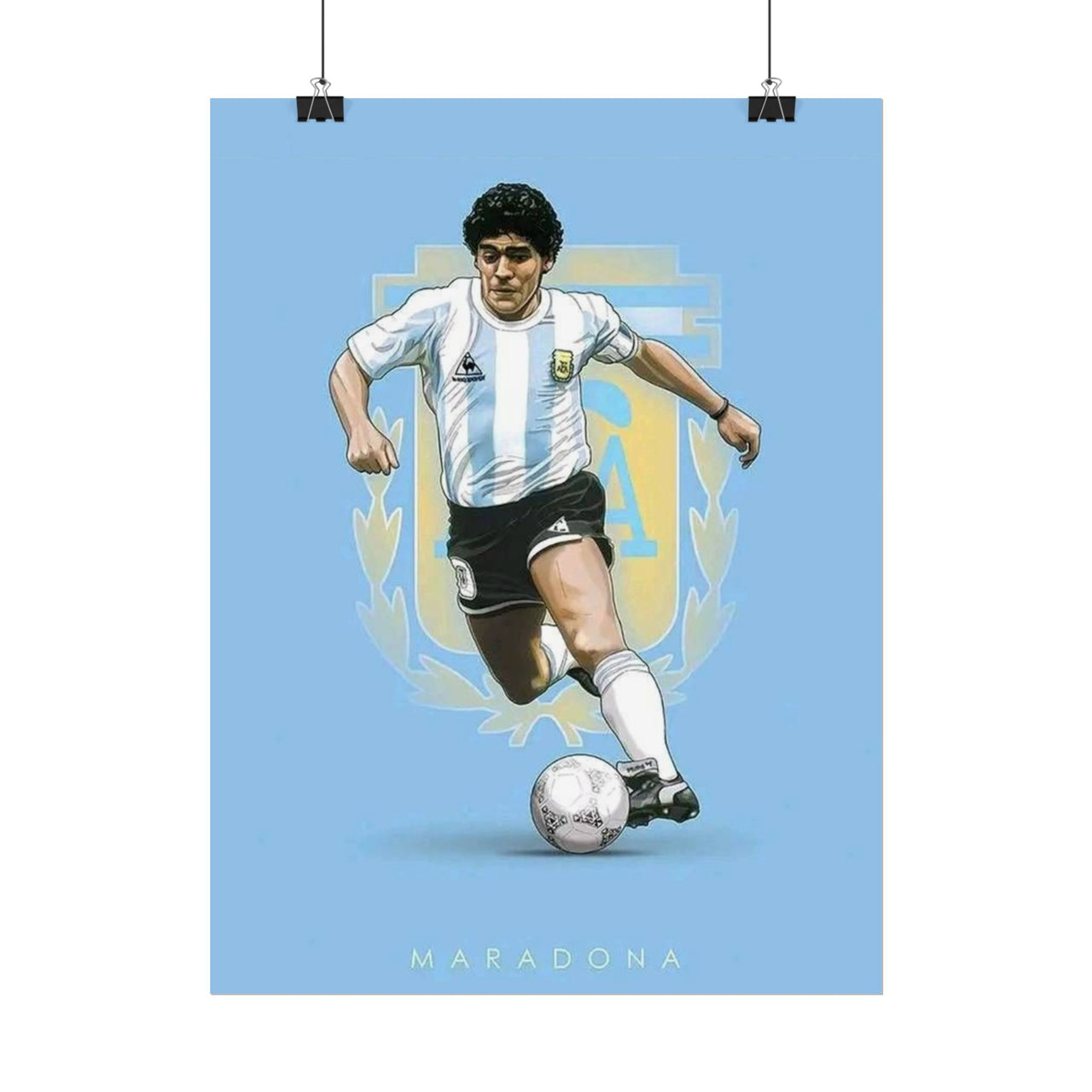 Diego Maradona Argentina Rolled Posters