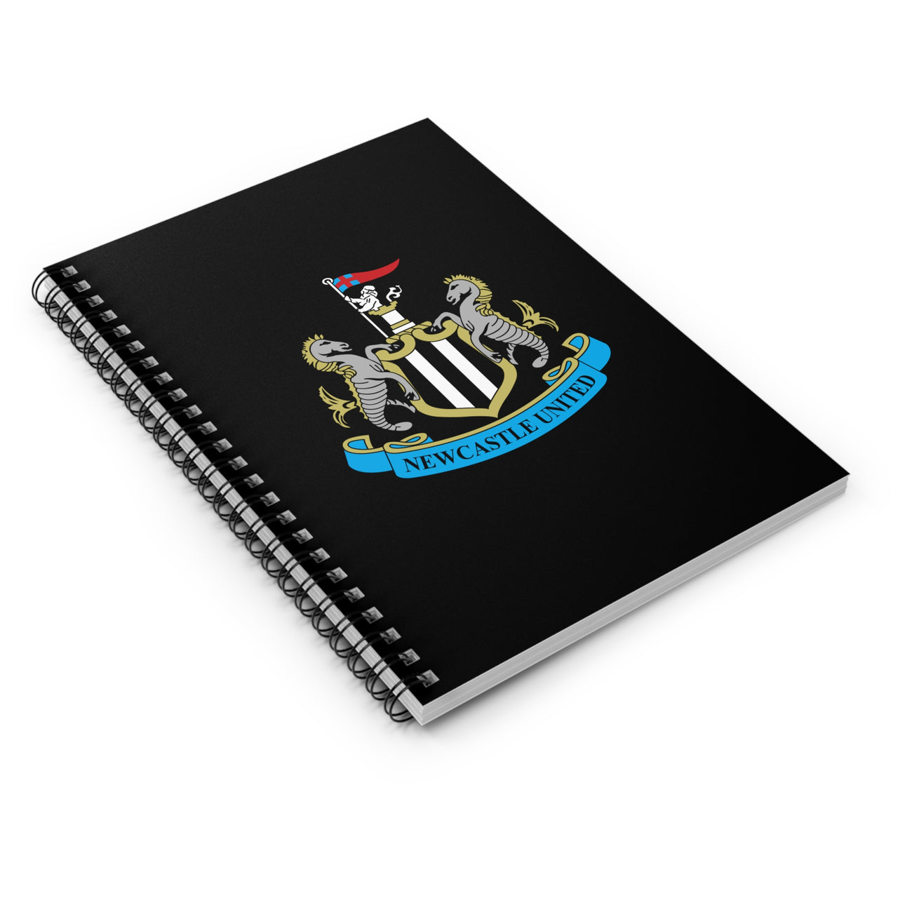 Newcastle United Spiral Notebook - Ruled Line