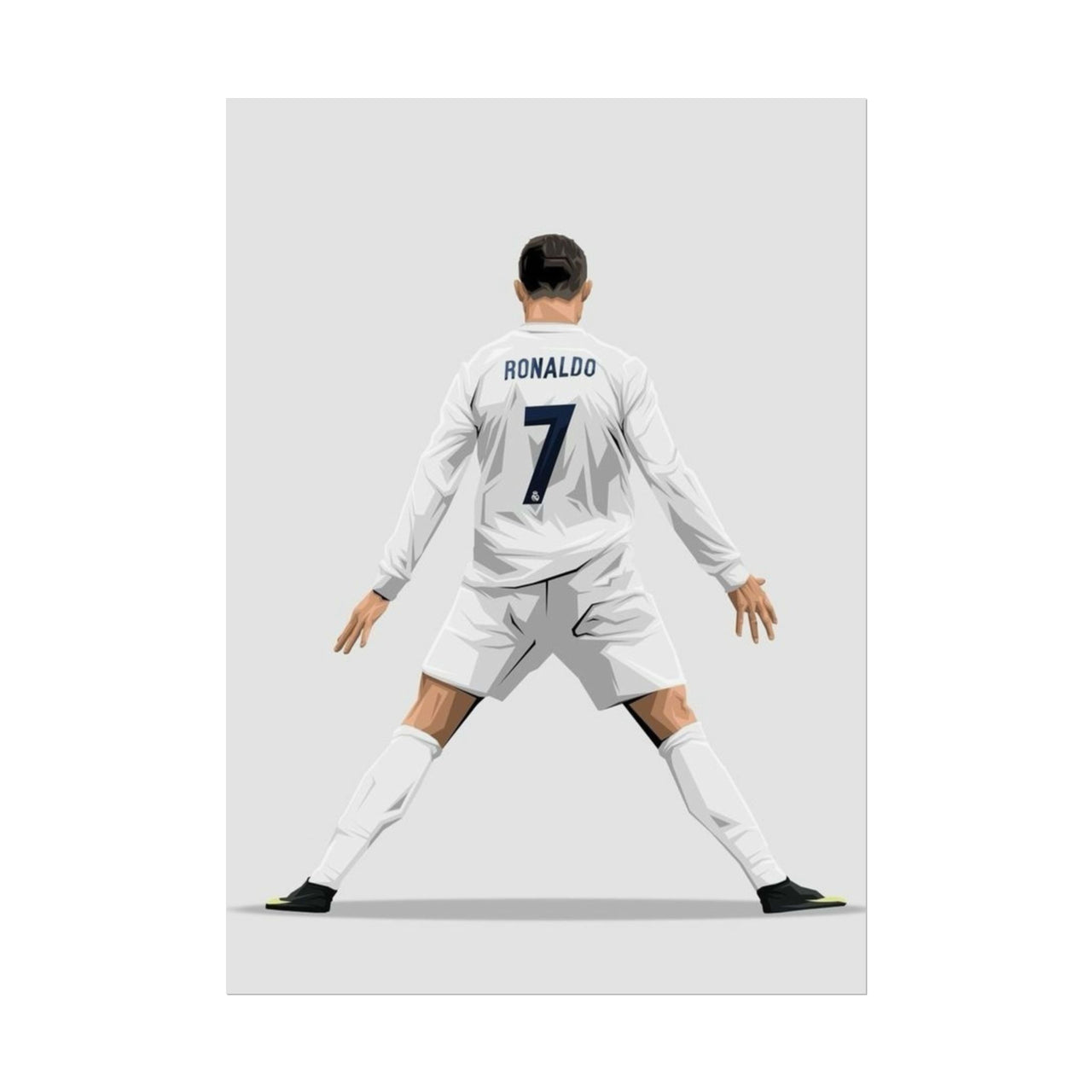 Cristiano Ronaldo Real Madrid Rolled Poster