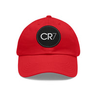 Thumbnail for Cristiano Ronaldo CR7 Dad Hat with Leather Patch (Round)