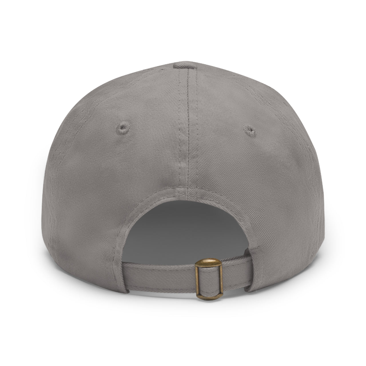 Valencia Dad Hat with Leather Patch (Round)