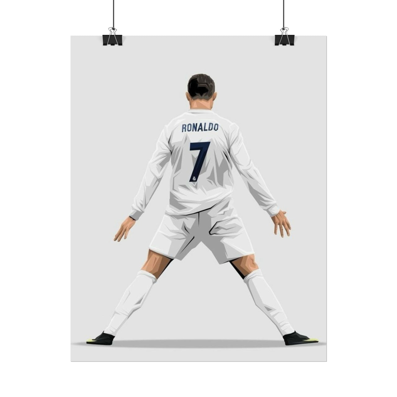 Cristiano Ronaldo Real Madrid Rolled Poster