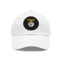 Thumbnail for Benfica Dad Hat with Leather Patch (Round)