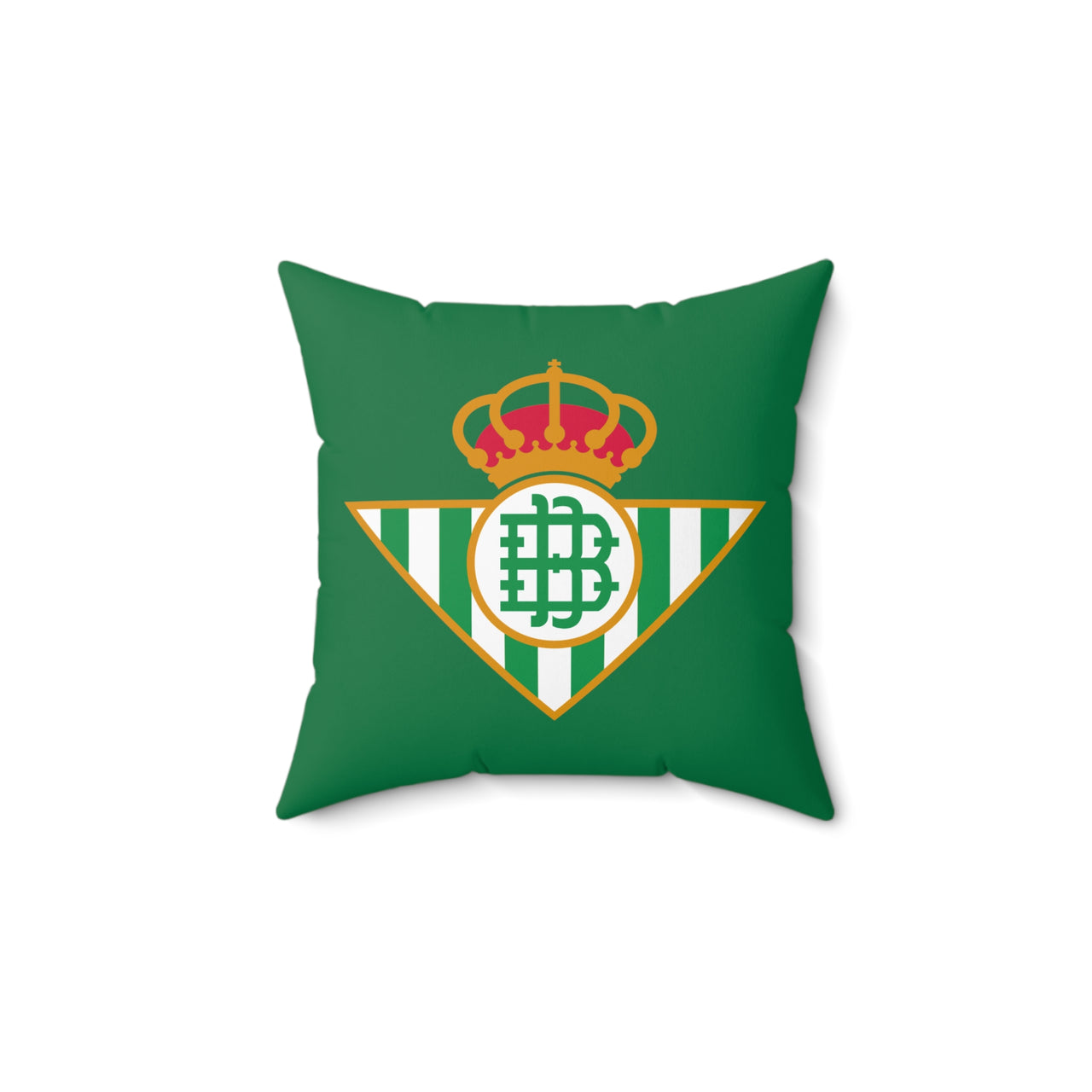 Real Betis Spun Polyester Square Pillow