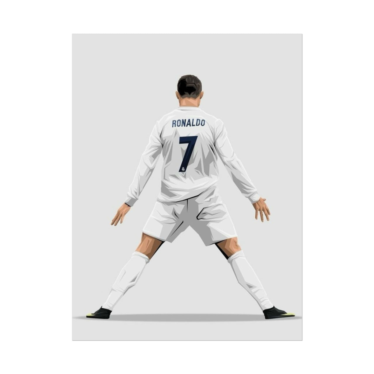 Cristiano Ronaldo Real Madrid Rolled Poster