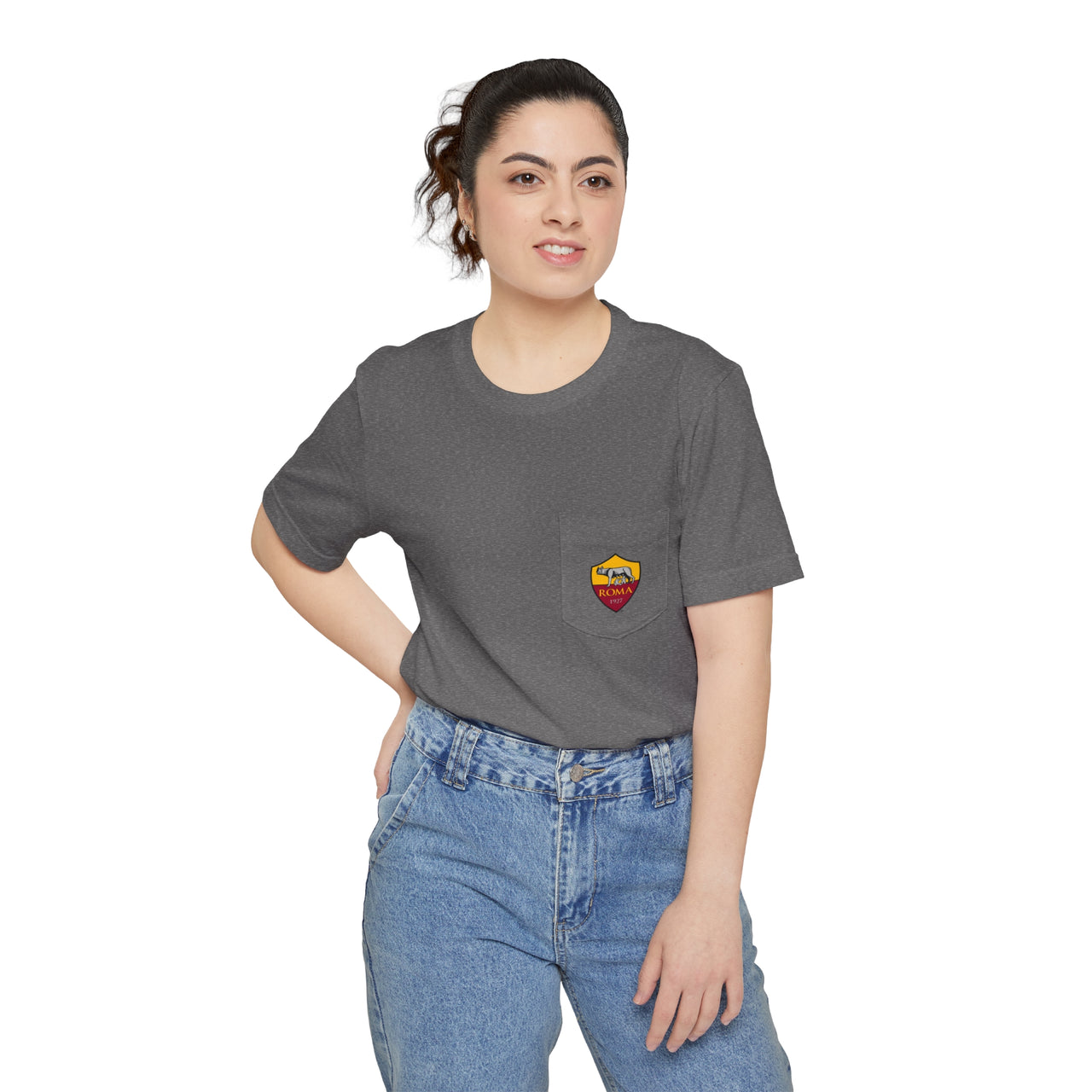 Roma Unisex Pocket Tee