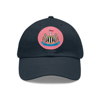 Thumbnail for Newcastle Dad Hat with Leather Patch (Round)