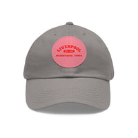 Thumbnail for Liverpool YNWA Dad Hat with Leather Patch (Round)