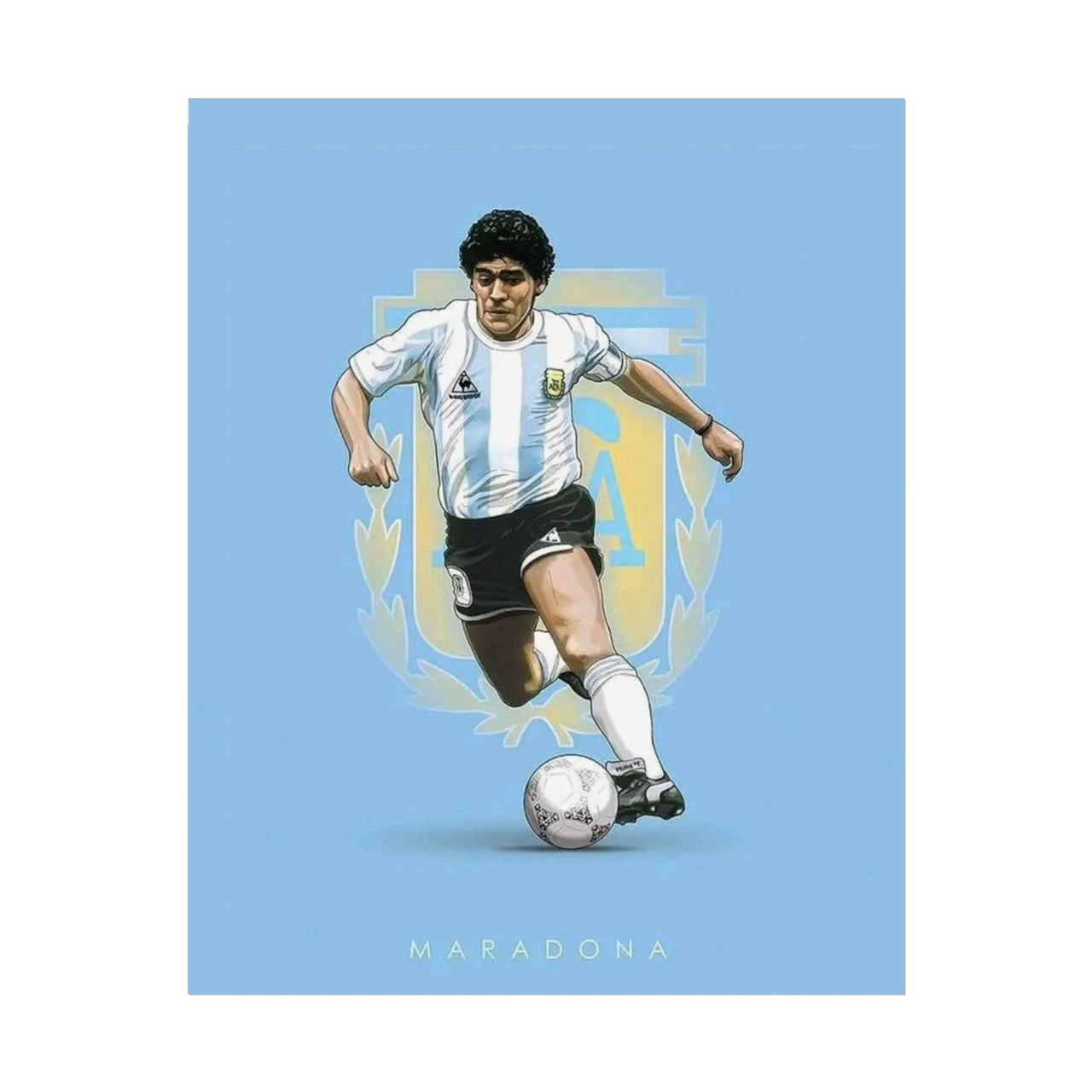 Diego Maradona Argentina Rolled Posters