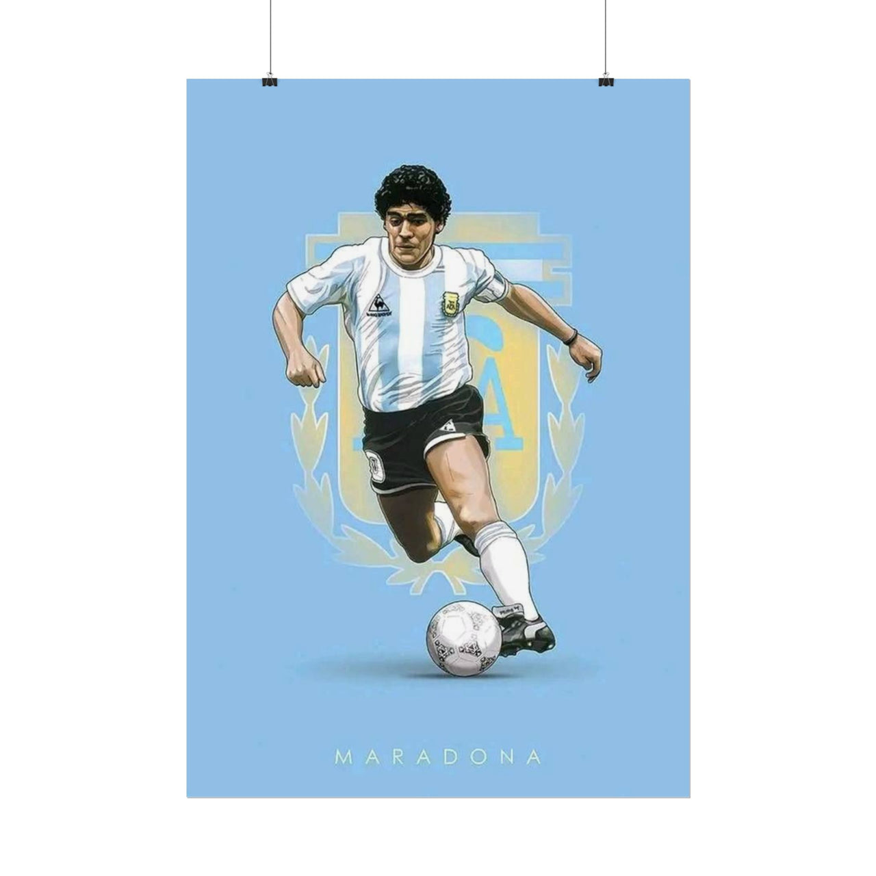 Diego Maradona Argentina Rolled Posters