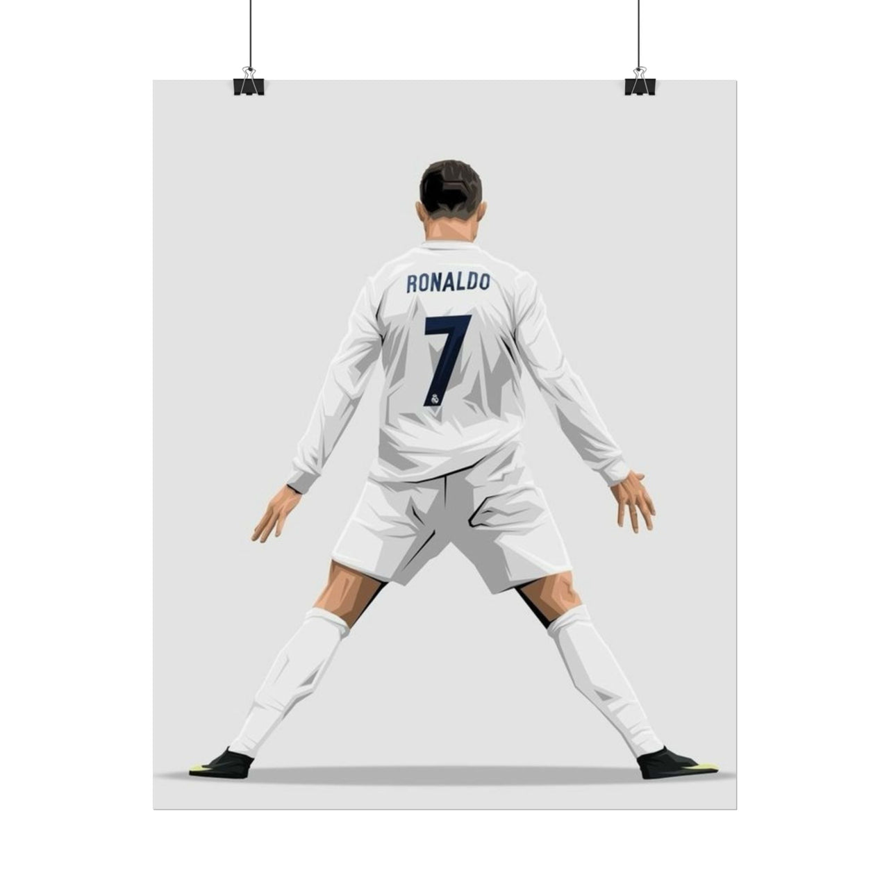 Cristiano Ronaldo Real Madrid Rolled Poster