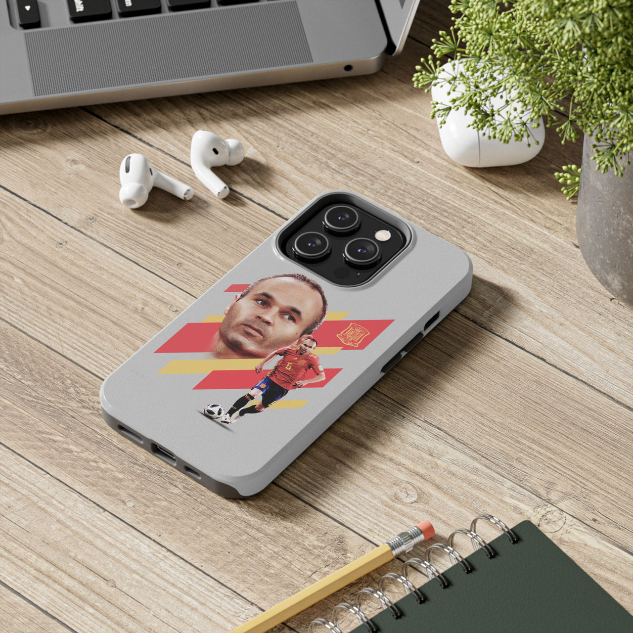 Andrés  Iniesta Spanish National Team Tough Phone Case