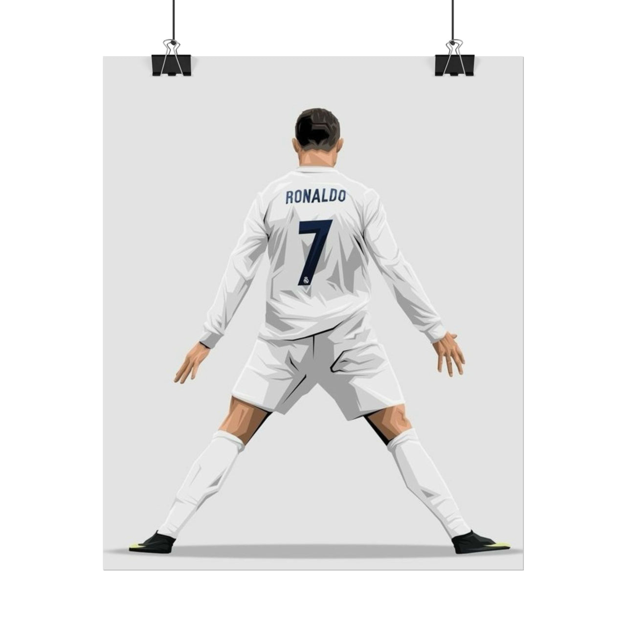 Cristiano Ronaldo Real Madrid Rolled Poster