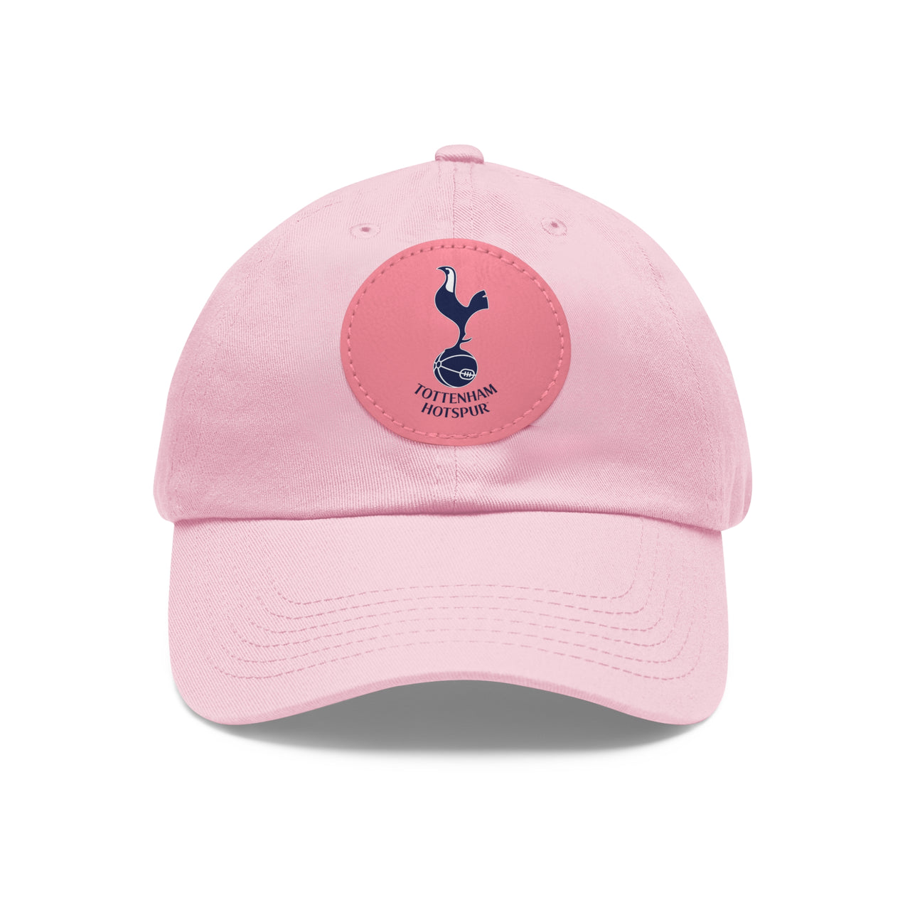 Tottenham Dad Hat with Leather Patch (Round)