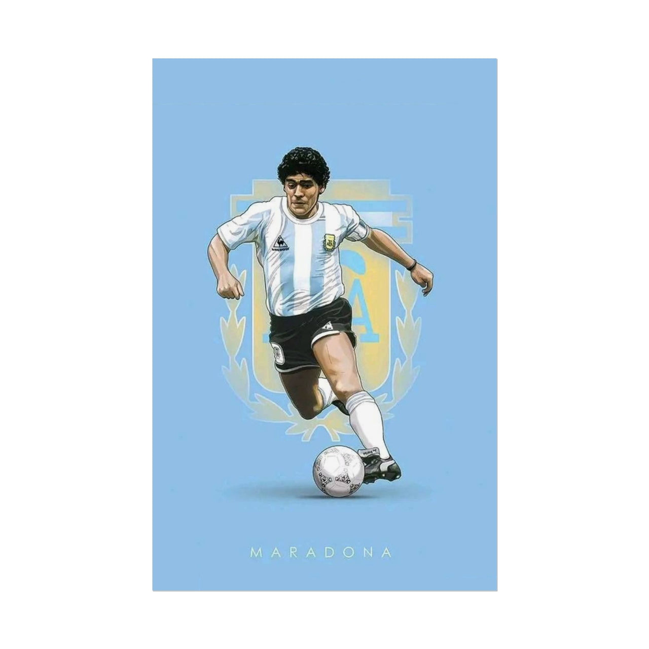 Diego Maradona Argentina Rolled Posters