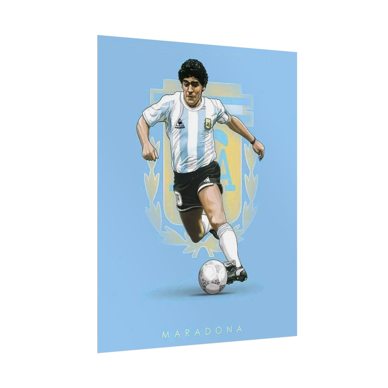 Diego Maradona Argentina Rolled Posters