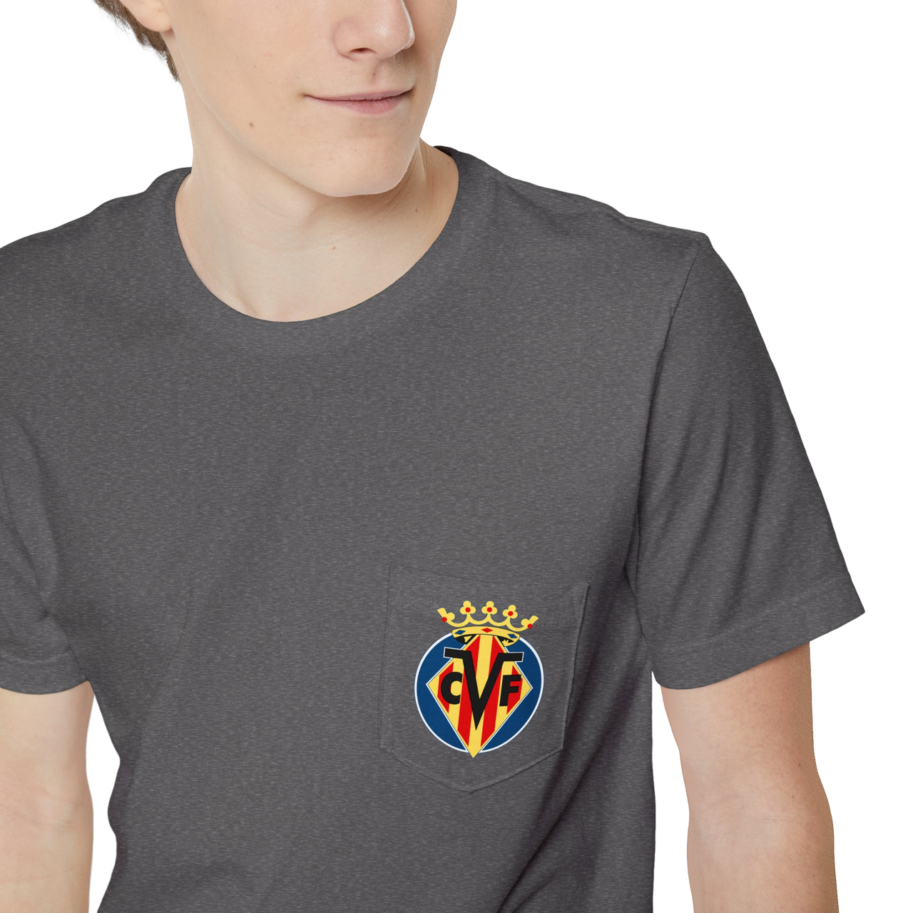 Villarreal Unisex Pocket Tee