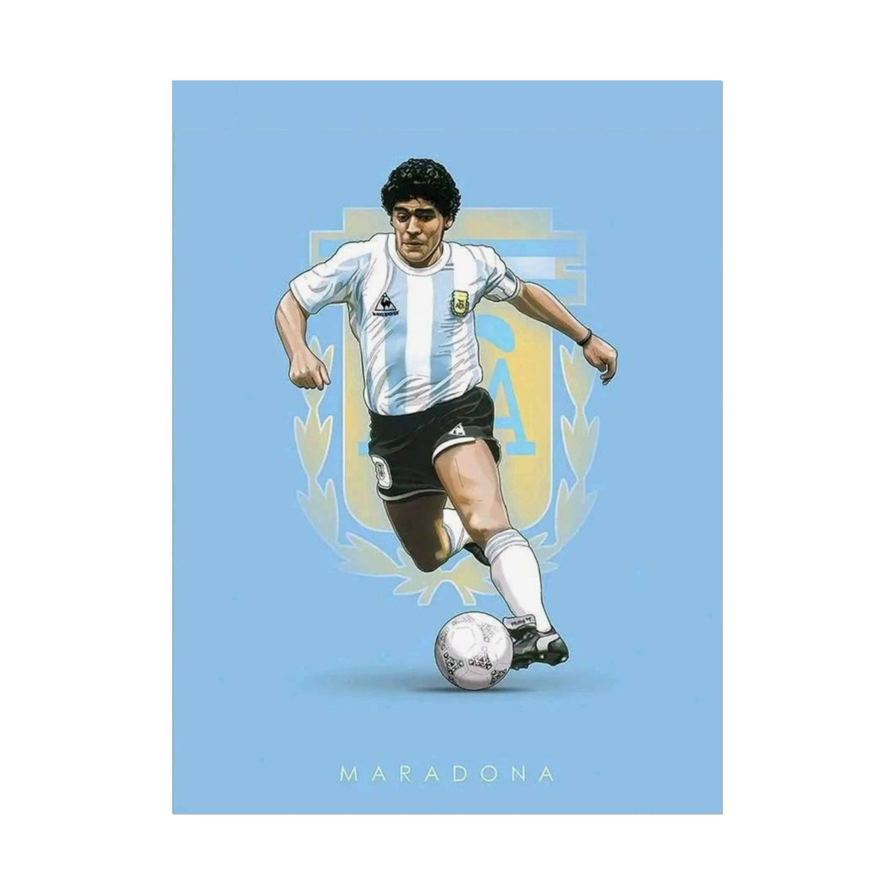 Diego Maradona Argentina Rolled Posters