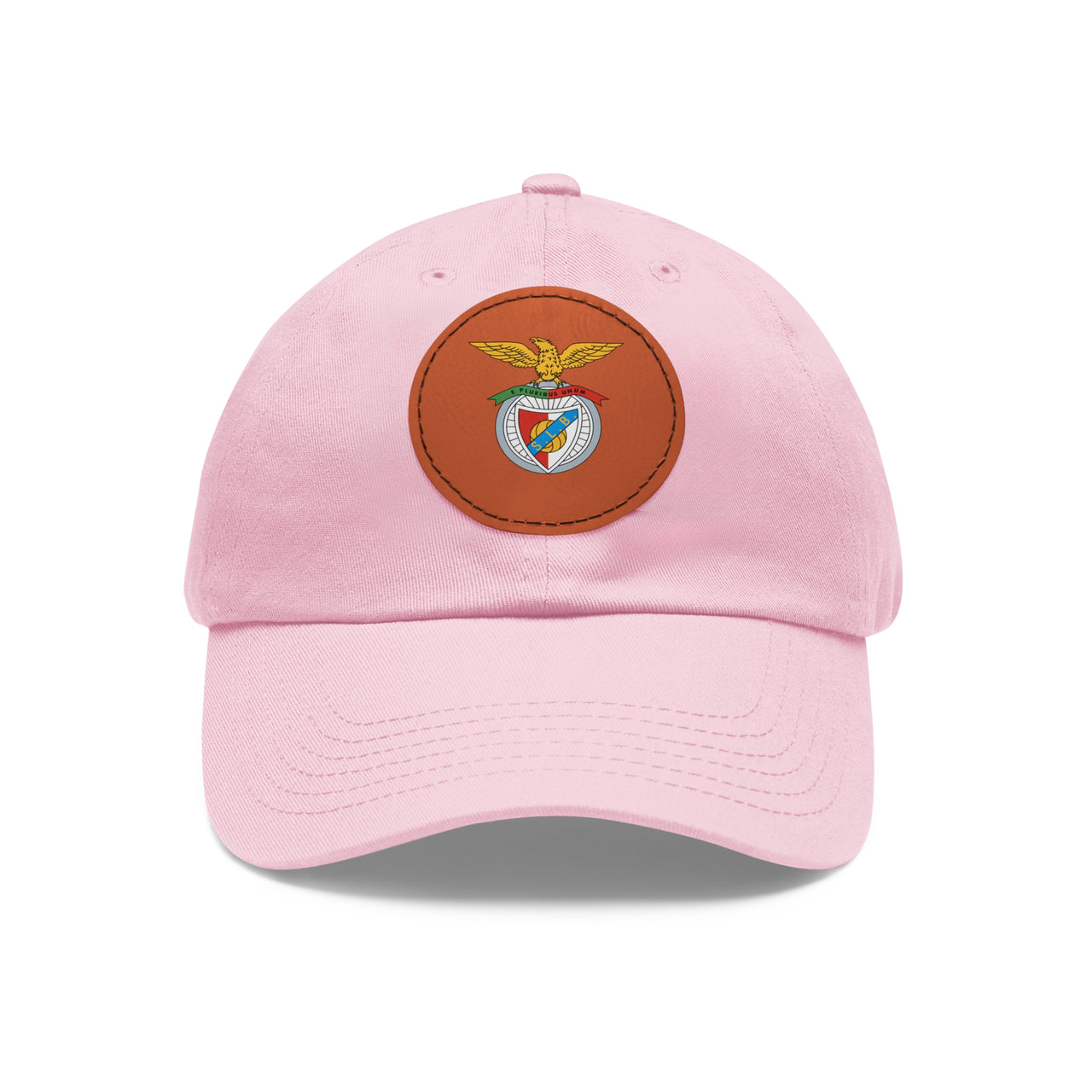 Benfica Dad Hat with Leather Patch (Round)