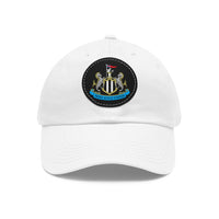 Thumbnail for Newcastle Dad Hat with Leather Patch (Round)