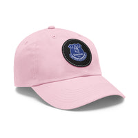 Thumbnail for Everton Dad Hat with Leather Patch (Round)