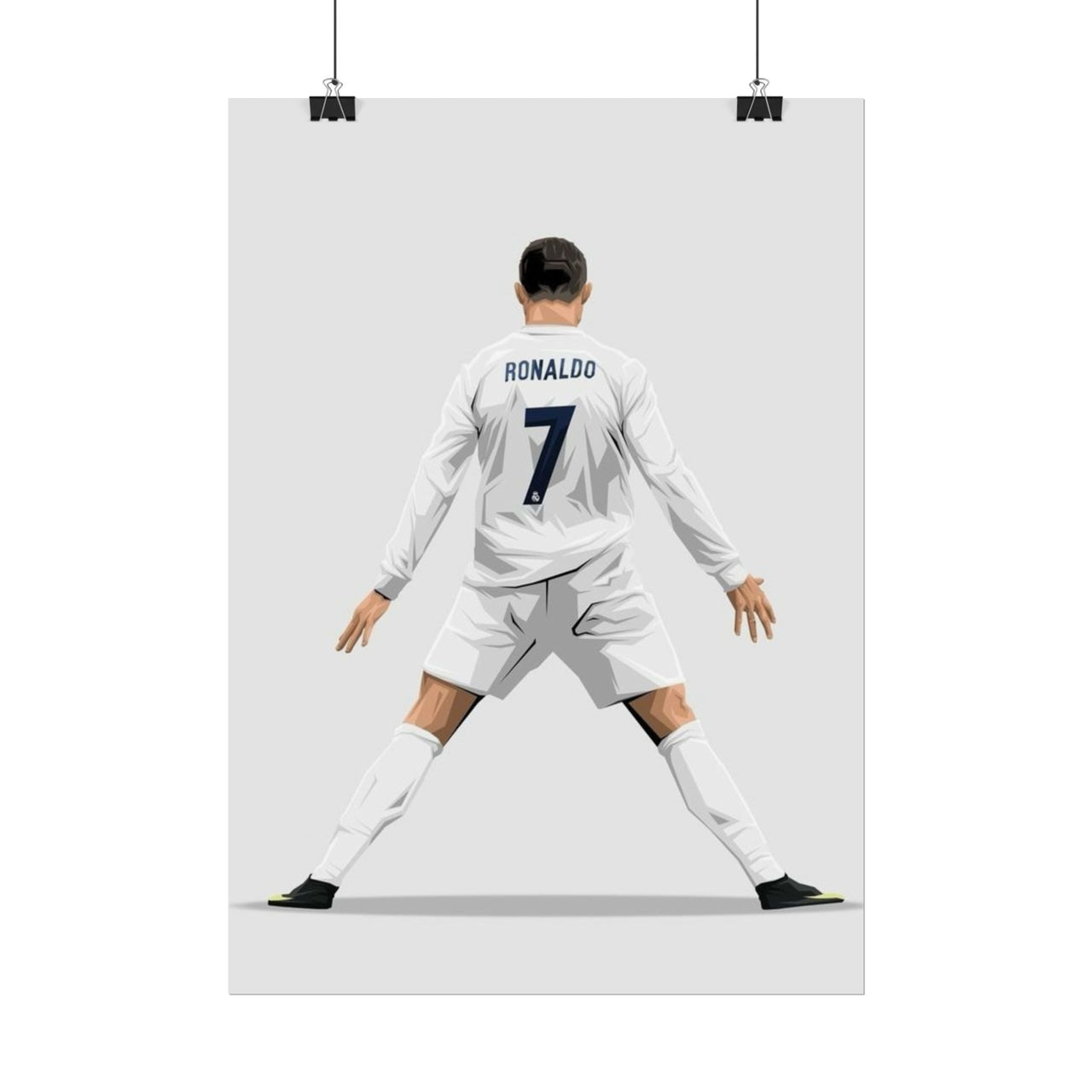 Cristiano Ronaldo Real Madrid Rolled Poster