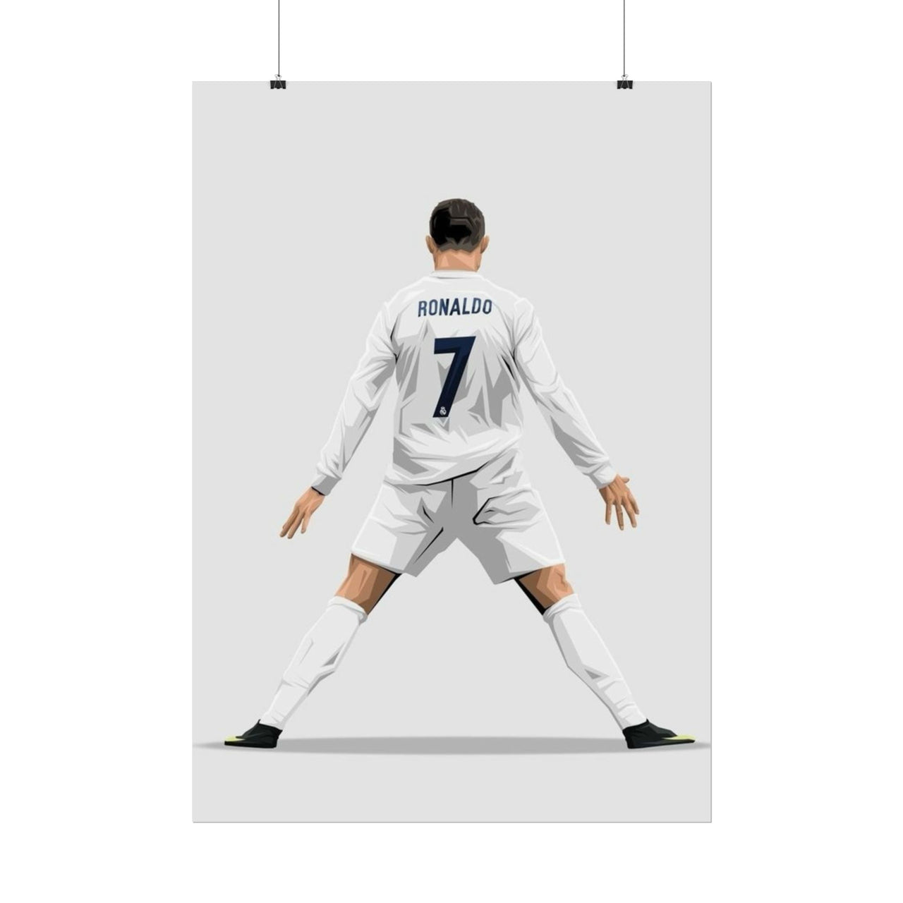 Cristiano Ronaldo Real Madrid Rolled Poster