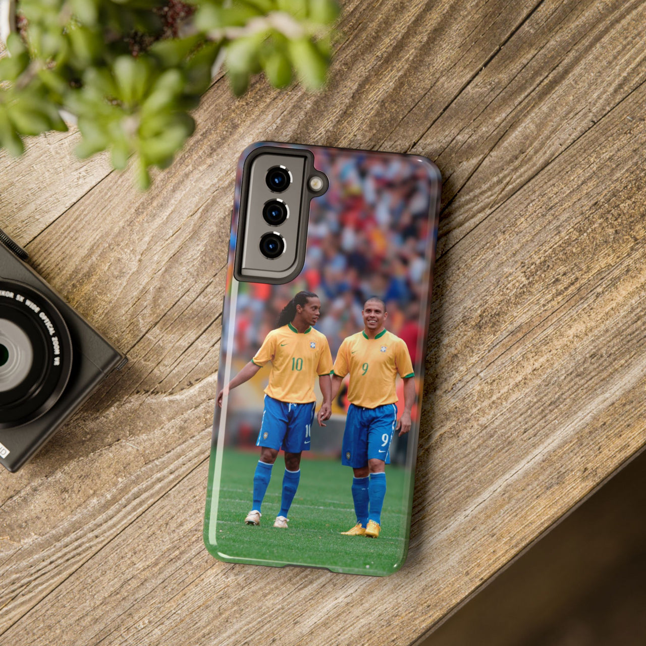 Ronaldinho and Ronaldo Phenomenon Tough Phone Case - Brazil National Team