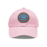 Thumbnail for Manchester City Dad Hat with Leather Patch (Round)