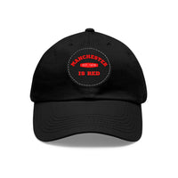 Thumbnail for Manchester United Dad Hat with Leather Patch (Round)