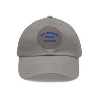 Thumbnail for Porto Dad Hat with Leather Patch (Round)