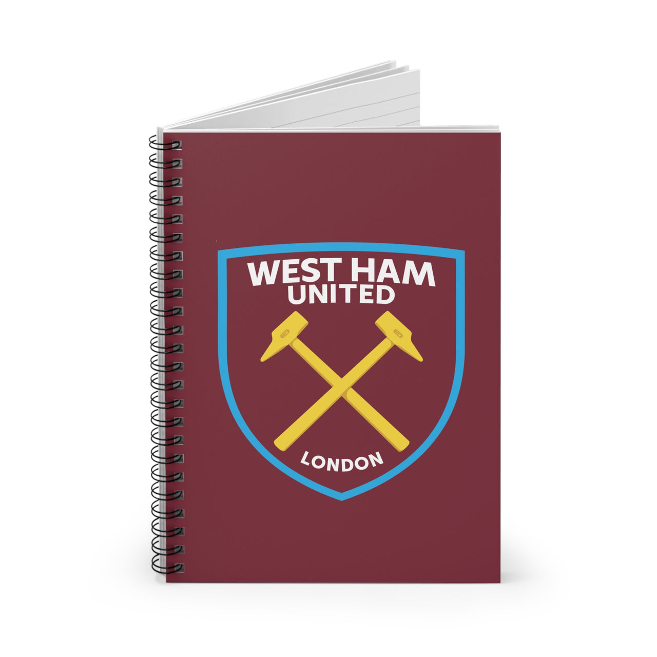 West Ham Spiral Notebook - Ruled Line