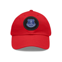 Thumbnail for Everton Dad Hat with Leather Patch (Round)