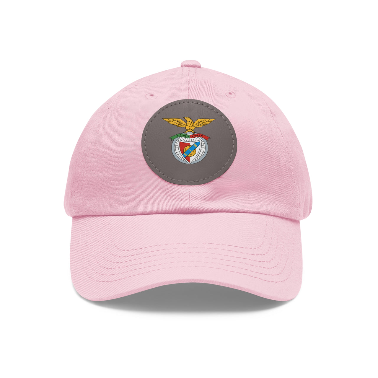 Benfica Dad Hat with Leather Patch (Round)