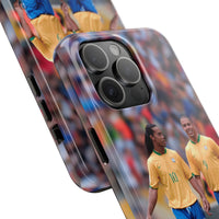 Thumbnail for Ronaldinho and Ronaldo Phenomenon Tough Phone Case - Brazil National Team