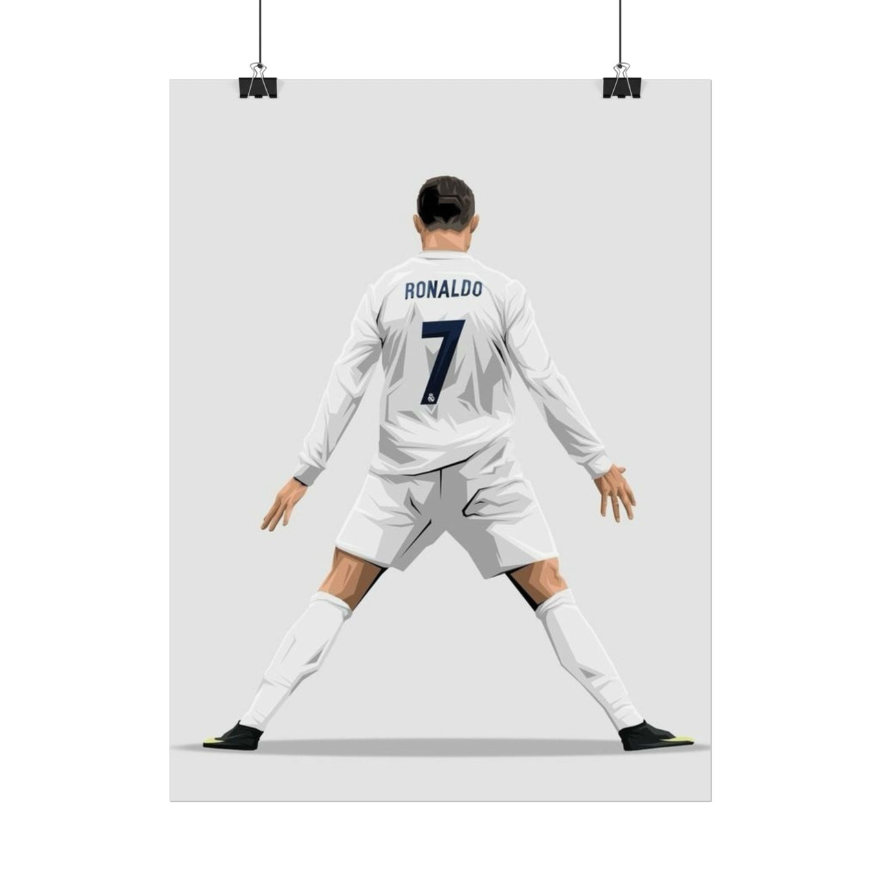 Cristiano Ronaldo Real Madrid Rolled Poster