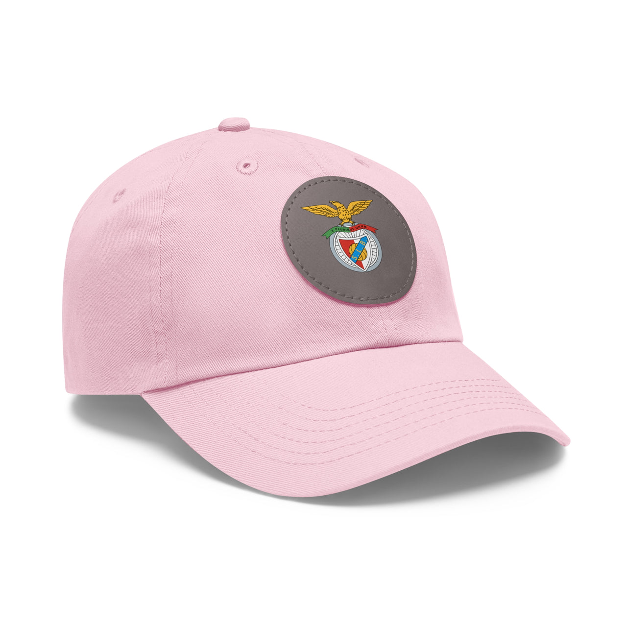 Benfica Dad Hat with Leather Patch (Round)