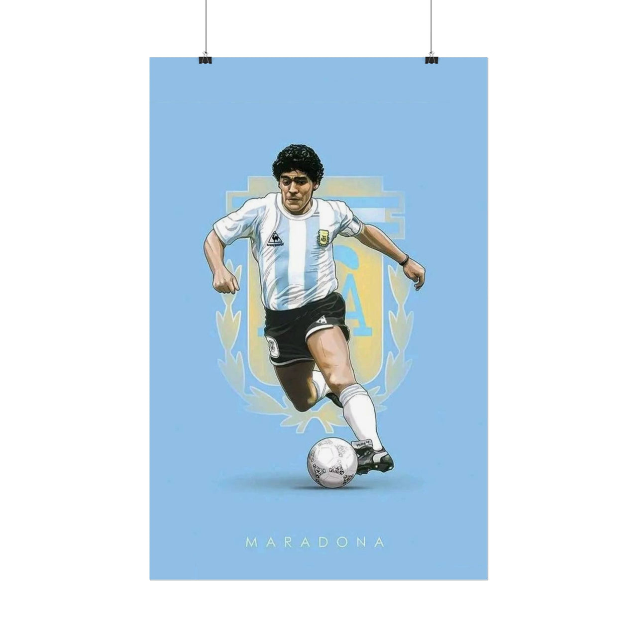 Diego Maradona Argentina Rolled Posters