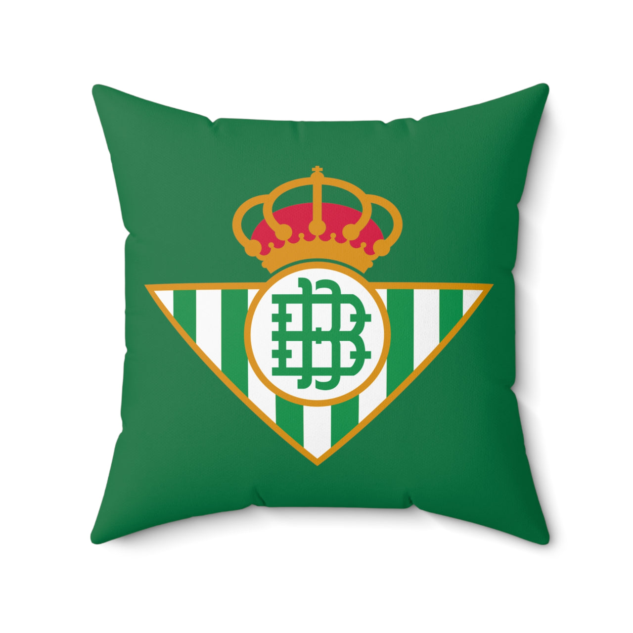 Real Betis Spun Polyester Square Pillow