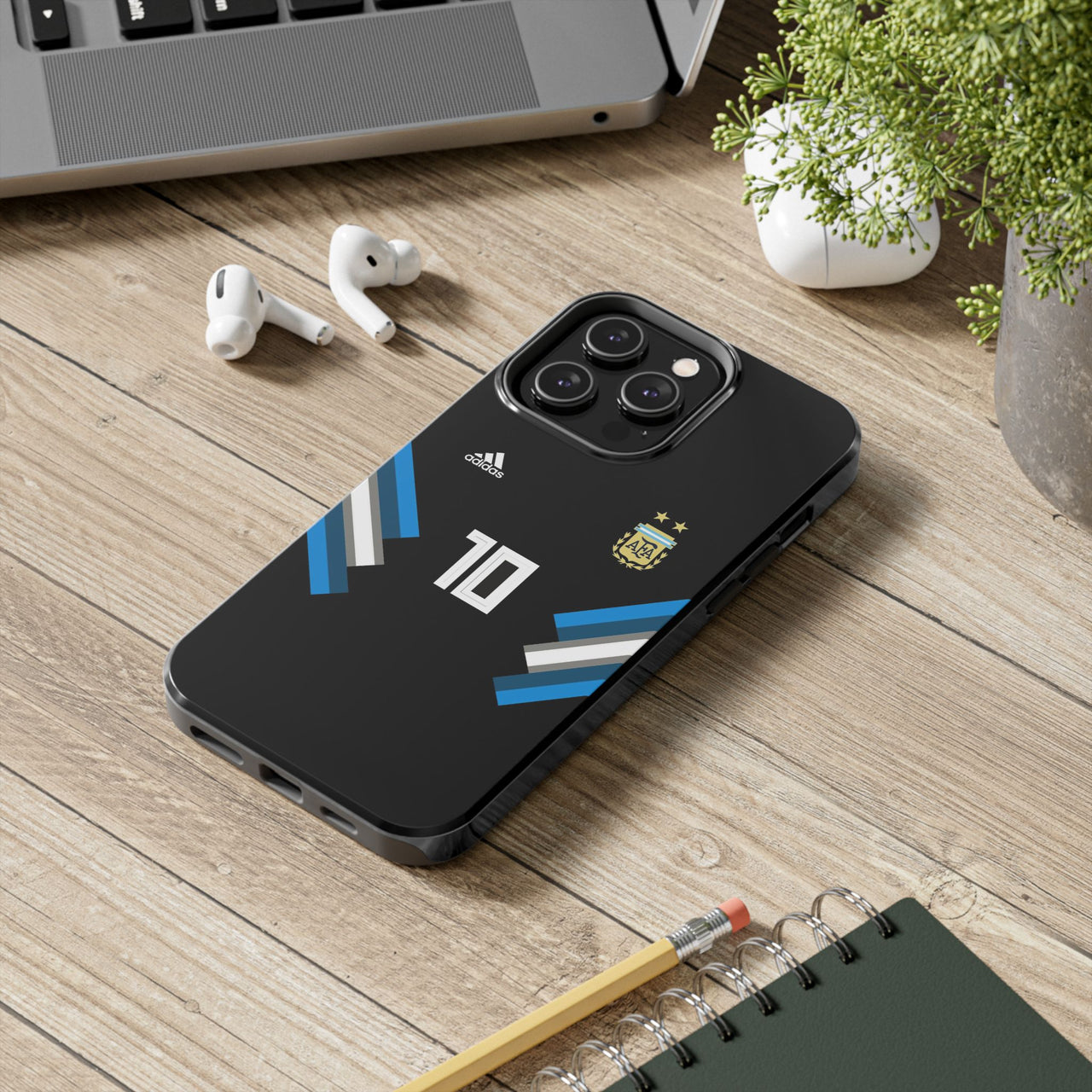 Lionel Messi Argentina #10 Mate Tough Phone Case