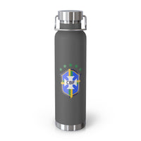 Thumbnail for Brazil Copper Vacuum Insulated Bottle, 22oz