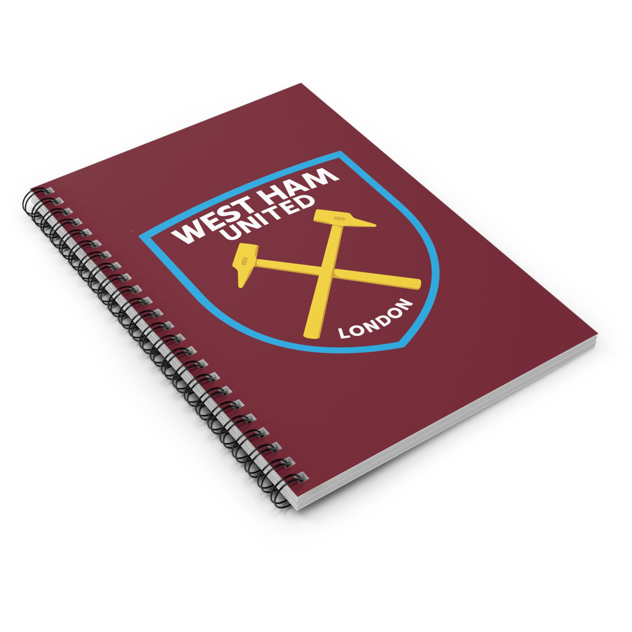 West Ham Spiral Notebook - Ruled Line