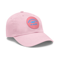 Thumbnail for Manchester City Dad Hat with Leather Patch (Round)