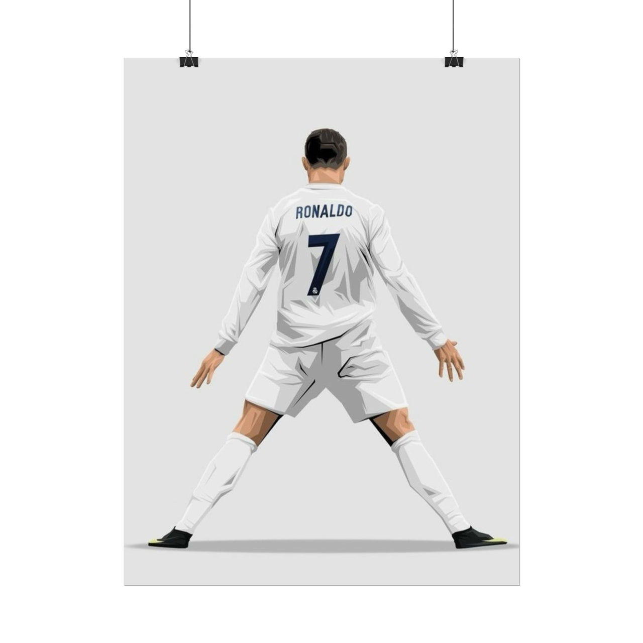 Cristiano Ronaldo Real Madrid Rolled Poster