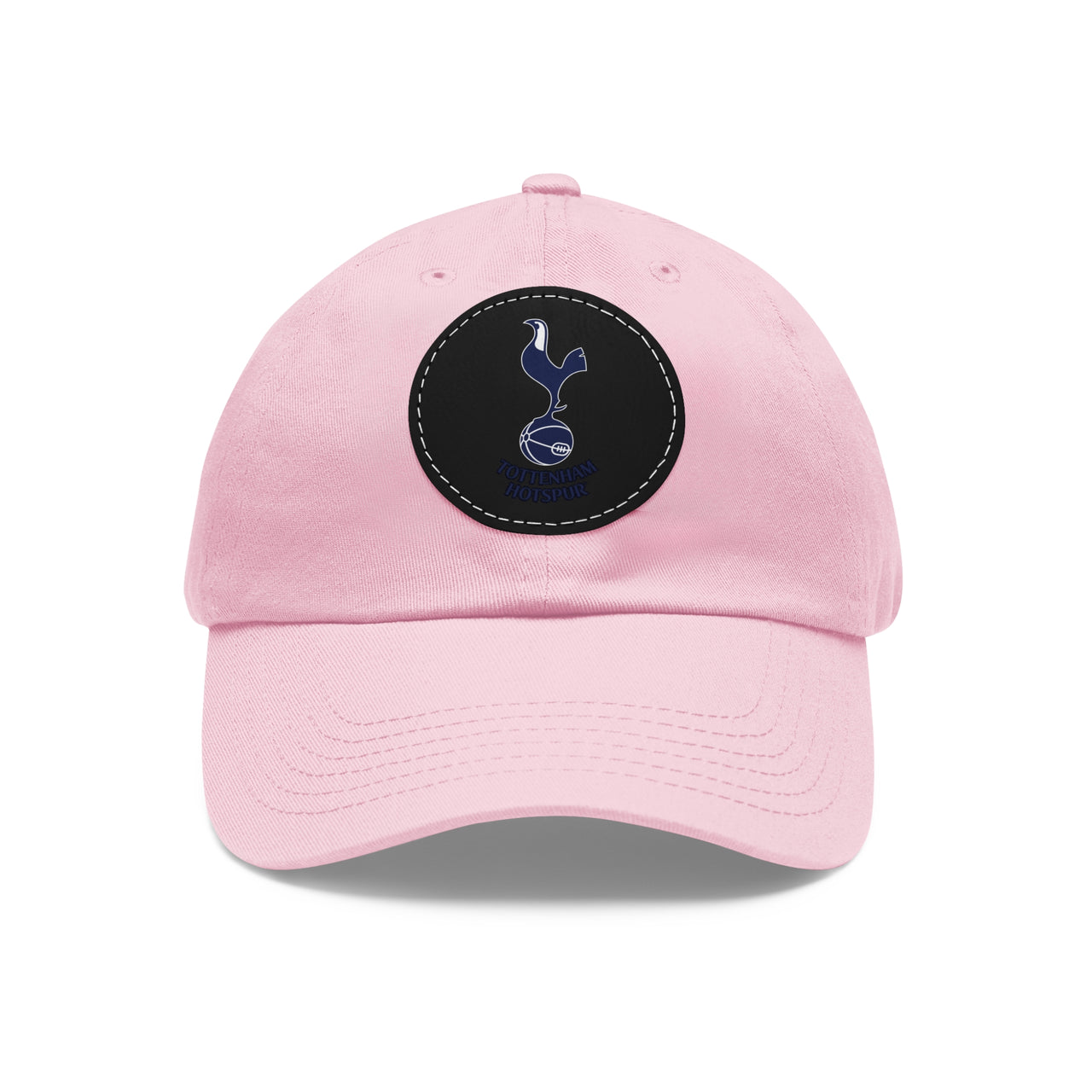 Tottenham Dad Hat with Leather Patch (Round)