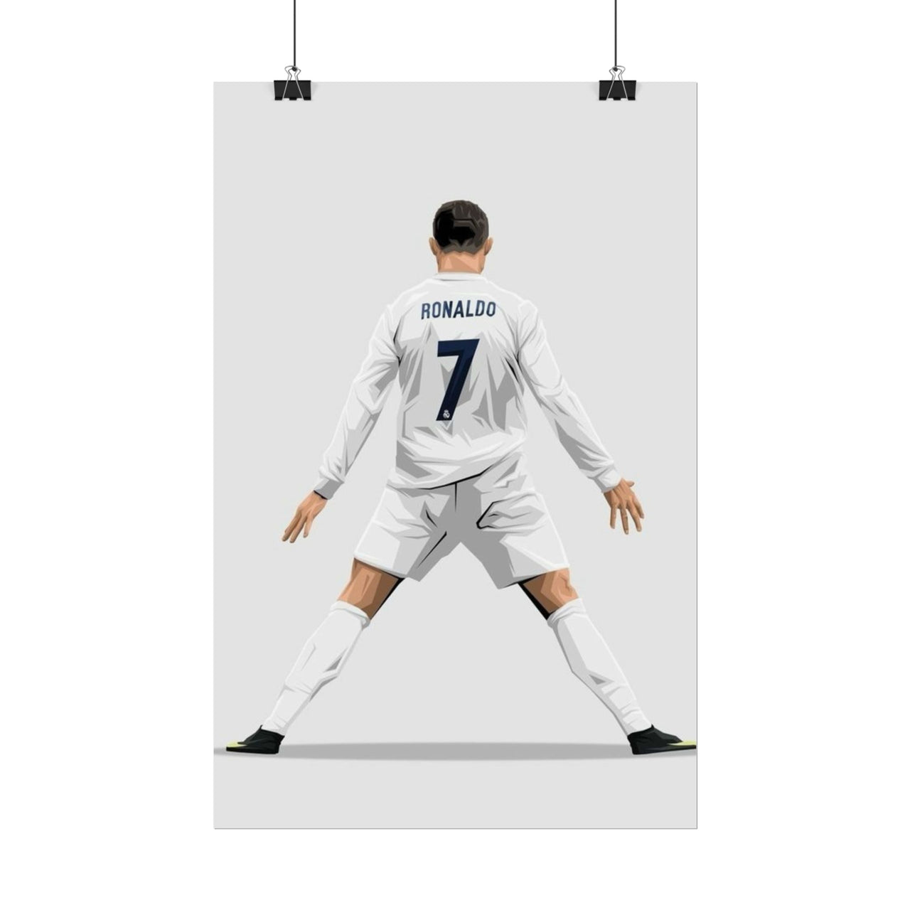 Cristiano Ronaldo Real Madrid Rolled Poster