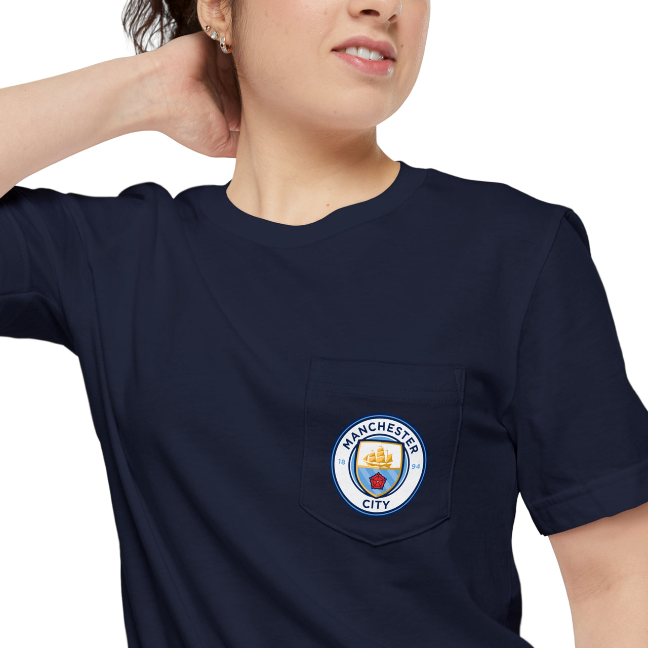 Manchester City Unisex Pocket Tee