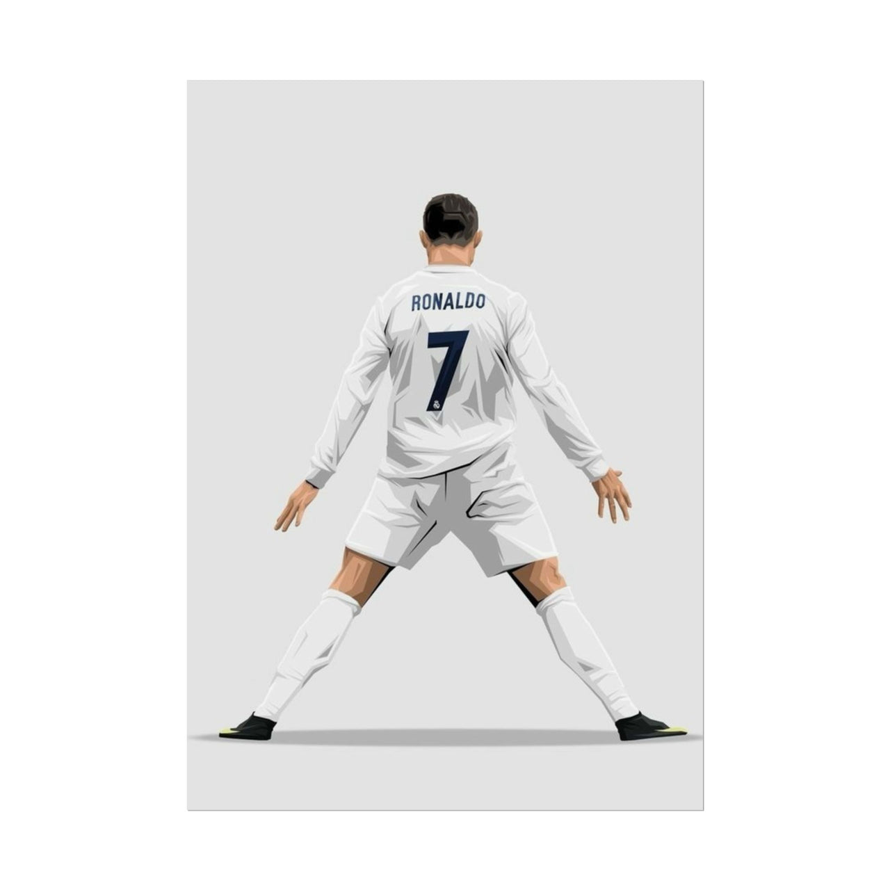 Cristiano Ronaldo Real Madrid Rolled Poster