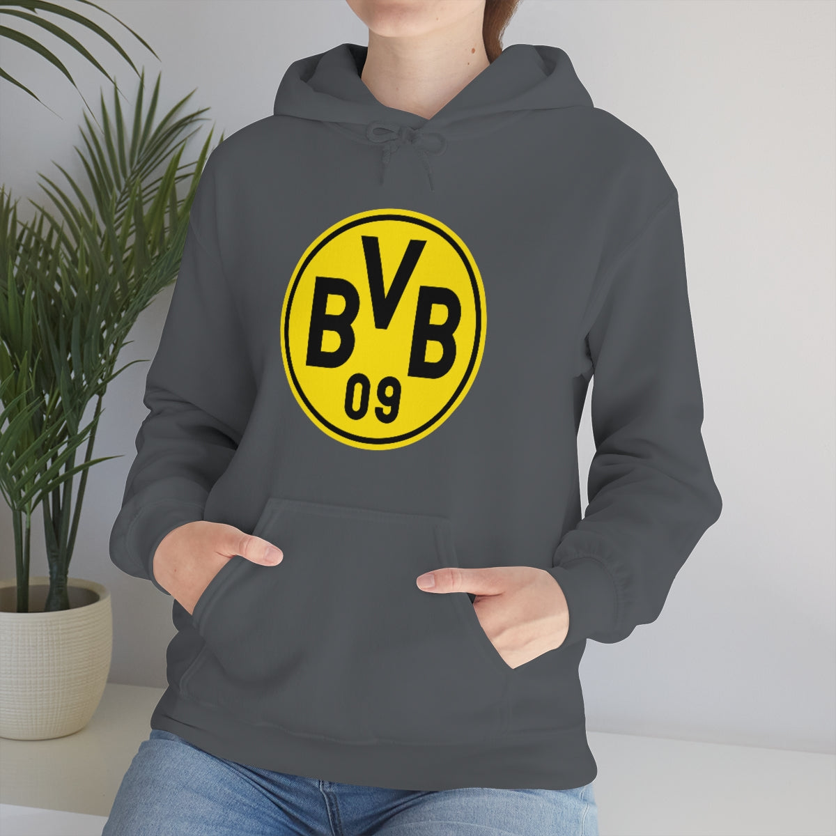 Borussia Dortmund Unisex Hooded Sweatshirt