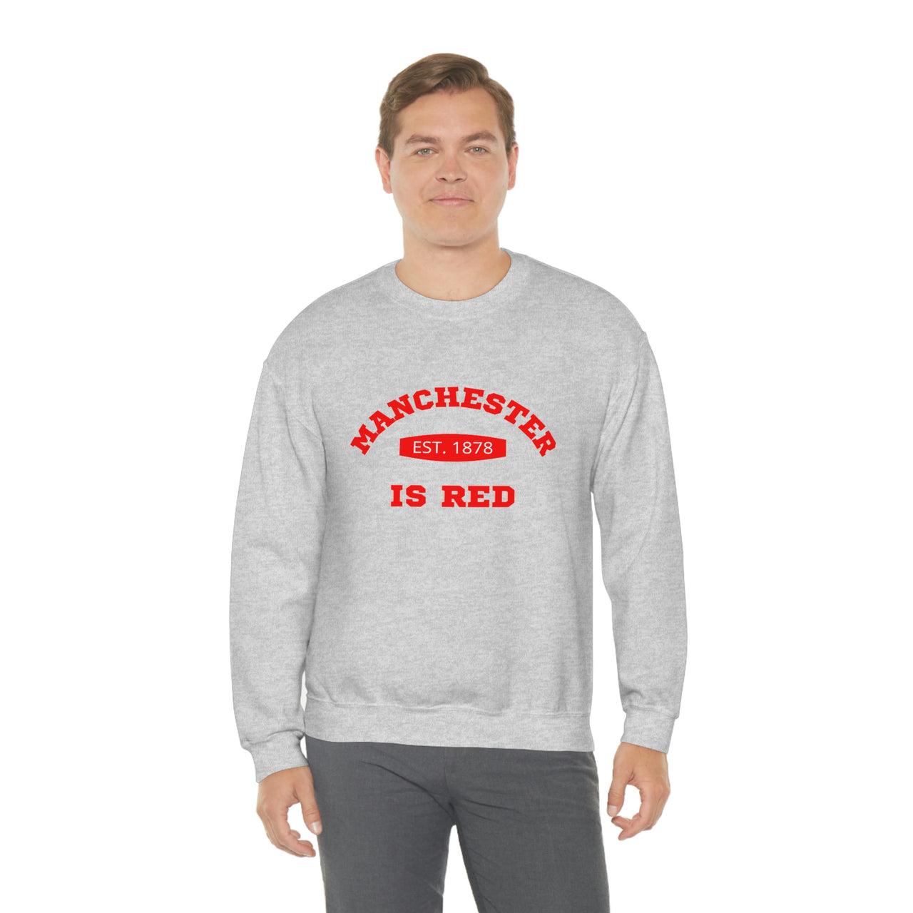 Manchester United Unisex  Crewneck Sweatshirt